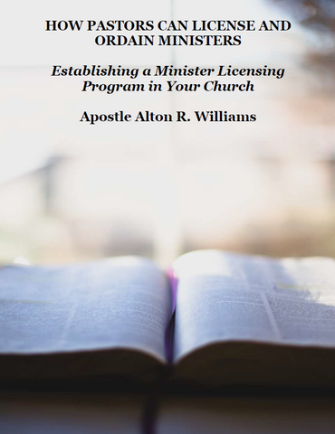 How Pastors Can License and Ordain Ministers PDF