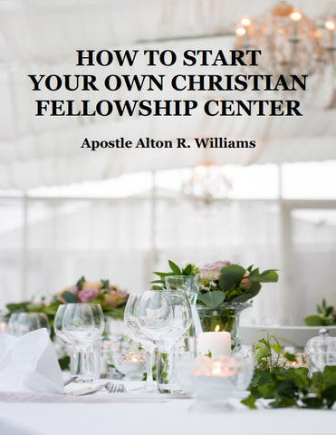 How to Start Your Own Christian Fellowship Center PDF