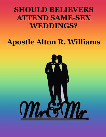 Should Believers Attend Same-Sex Weddings? PDF