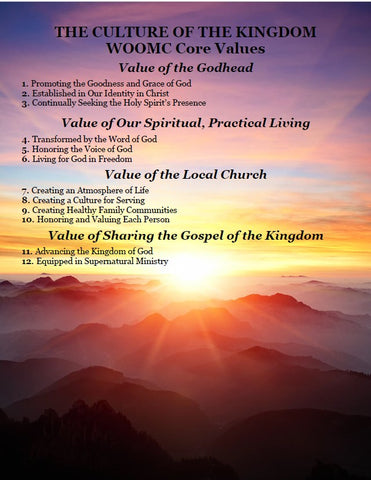 The Culture of the Kingdom - WOOMC Core Values PDF